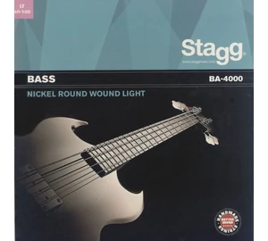 Stagg BA-4000 Light Basszus nikkel 040-100 Basszusgitár húr szett