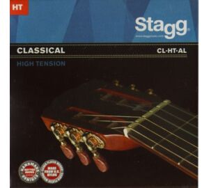Stagg CL-HT-AL Nylon-Silver High tenson klasszikus gitárhúr szett