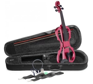 Stagg EVN X-4/4 MRD Tokkal, vonóval, fejhallgatóval elektromos hegedű készlet