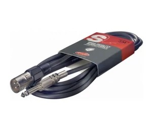 Stagg SAC3PXM DL  XLR papa -jack papa Audio kábel 3m