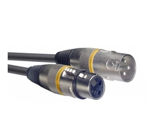 Stagg SMC1YW  XLR-XLR mikrofon kábel 1m