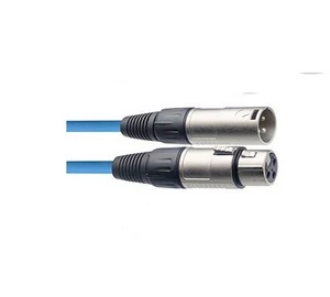 Stagg SMC3 CBL XLR-XLR mikrofonkábel 3m kék