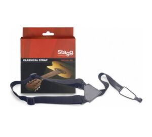 Stagg SNCL001-BK 25mm gitár,ukulele nyakló