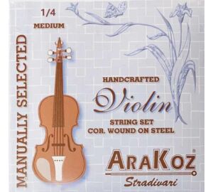 Arakoz Stradivari Medium 1/4 Hegedű Húrkészlet