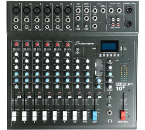 Studiomaster Club XS10+ kompakt analóg keverő