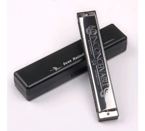 Swan SW24-4 kétsoros 24 lyukú C hangolás szájharmonika