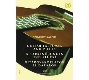Szendrey-Karper Gitárgyakorlatok és darabok 1