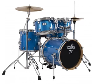Tamburo T5M22 Blue Sparkle akusztikus 5 részes teljes dobkészlet