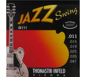 Thomastik JS111 flat Wound 011-047 Ball End Jazz Light elektromos gitárhúr szett