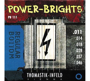 Thomastik Power Brights PB111 Round Wound Medium 011 - 046 Elektromos gitárhúr szett