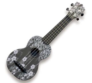 Pasadena WU-21F7 BK szoprán ukulele