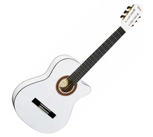 Valencia VC104TC 4/4 White Klasszikus gitár
