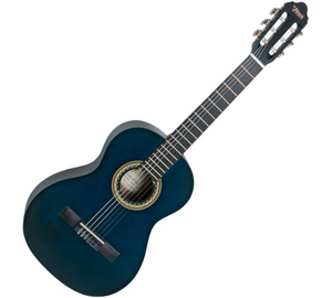 Valencia VC203 3/4 Transparent Blue Klasszikus gitár