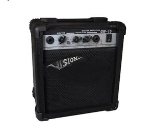 Vision GW15 fekete 15W elektromos gitárerősítő