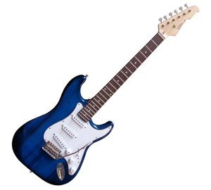 Vision ST5 BLT áttetsző kék Stratocaster vintage tremolo elektromos gitár