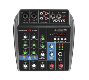 Vonyx VMM100 analóg keverő,USB,Bluetooth