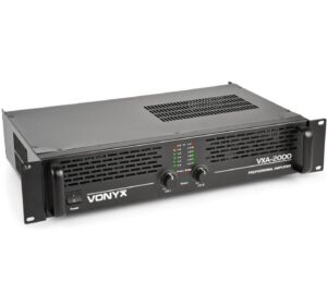 Vonyx VXA-2000 végfok erősítő 2x1000w Bridge 1x2000w