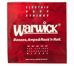 Warwick 42300 Label 5 Red 040-130 basszusgitár húr szett