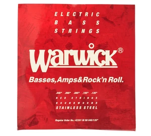 Warwick 46301 M 5 Red Label nikkel 045-135 basszusgitár húr szett