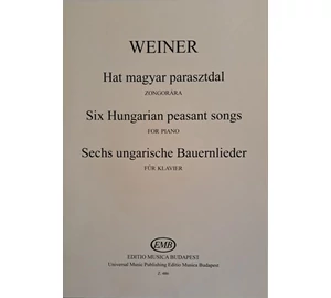 Weiner Hat magyar parasztdal zongorára