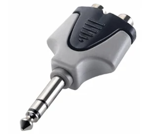 Soundsation® WM-A330  2x RCA mama - 6,3mm szteró Jack átalakító