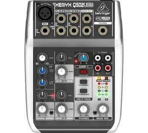 Behringer Xenyx Q502 USB keverőpult