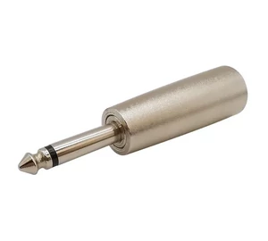 ZLA0313-1 XLR dugó - 6,3mm mono jack dugó átalakító