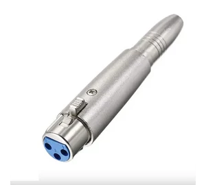 ZLA0313-3 XLR aljzat - 6,3mm mono jack aljzat