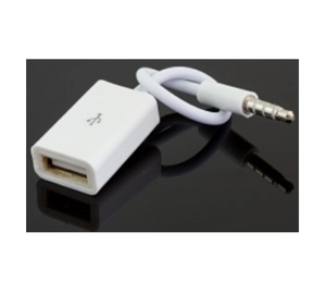 ZLA0581B USB aljzat - 3,5mm jack dugó kábel (iPod) 10 cm