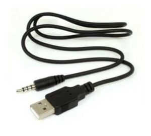 ZLA0581C USB dugó - 3,5mm jack dugó kábel (iPod) 1m