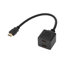 ZLA0791 HDMI elosztó 1 dugó - 2aljzat 30cm