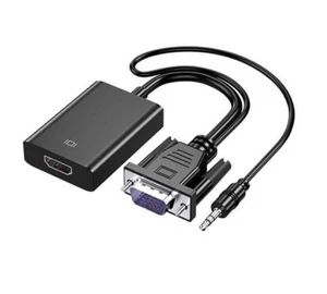 ZLA0795A HDMI - VGA adapter, VGA és audió bemenet - HDMI kimenet