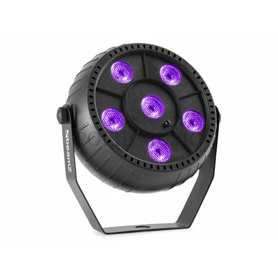 BeamZ PLP14 akkumulátoros (6X 1W) UV party par lámpa