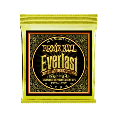 Ernie Ball 2560 Extra Light 010-050 akusztikus gitárhúr szett