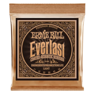 Ernie Ball 2548 Everlast Coated P. Bronze Light 11-52 Akusztikus gitárhúr szett