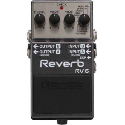 Boss RV-6 Reverb effekt pedál