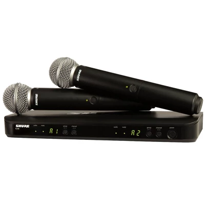 Shure BLX288E/SM58-H8E dupla vezeték nélküli mikrofon szett