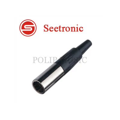 Seetronic ST102 Mini XLR lengő papa csatlakozó, 3 pólusú