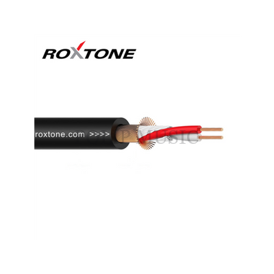 Roxtone MC006-100 Ø 6,5mm mikrofonkábel (fekete) méterre