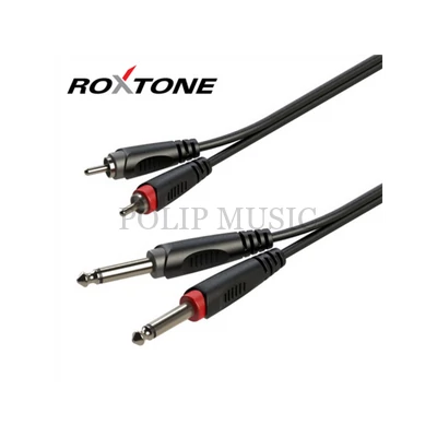 Roxtone RACC150L6 2x6,3 Jack - 2xRCA kábel, 6m