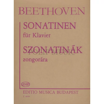 Solymos Péter Beethoven, Ludwig van  Szonatinák