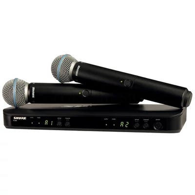 Shure BLX288E/B58-H8E dupla vezeték nélküli mikrofon szett