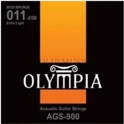 Olympia AGS900 Round Wound Bronz medium 011-050 Ball End akusztikus gitárhúr szett