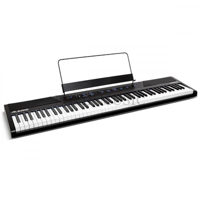 Alesis 88 billentyű félig súlyozott 10 hang, 20W hangszóró USB-MIDI Digitális zongora