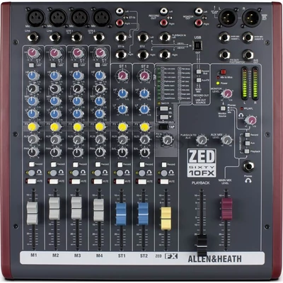 Allen & Heath ZED60-10FX keverő