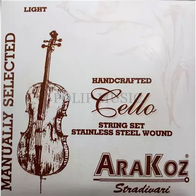 Arakoz Stradivari Liht CSKLT 4/4 Cselló Húrkészlet 