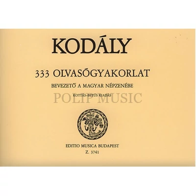 Kodály  333 olvasógyakorlat