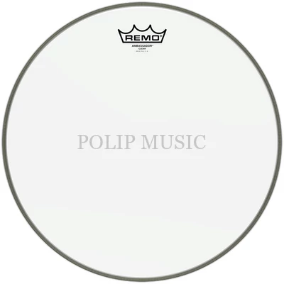 Remo Ambassador BA-0316-00 Clear 16" átlátszó dobbőr