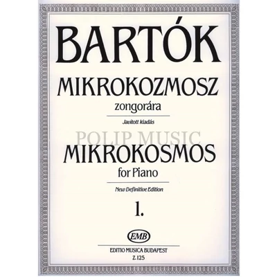 Bartók Béla Mikrokozmosz zongorára 1