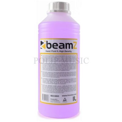 BeamZ FHF1H Hazerfluid / Ködfolyadék, vízbázisú, magas sűrűség (1 liter)